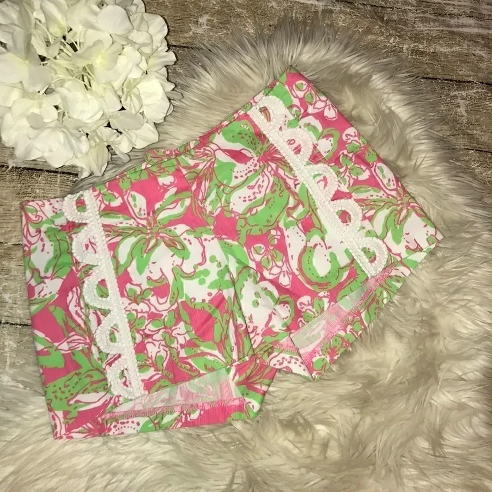 Lilly Pulitzer Liza Shorts Hotty Pink
